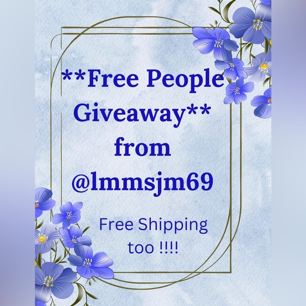 Free People Giveaway